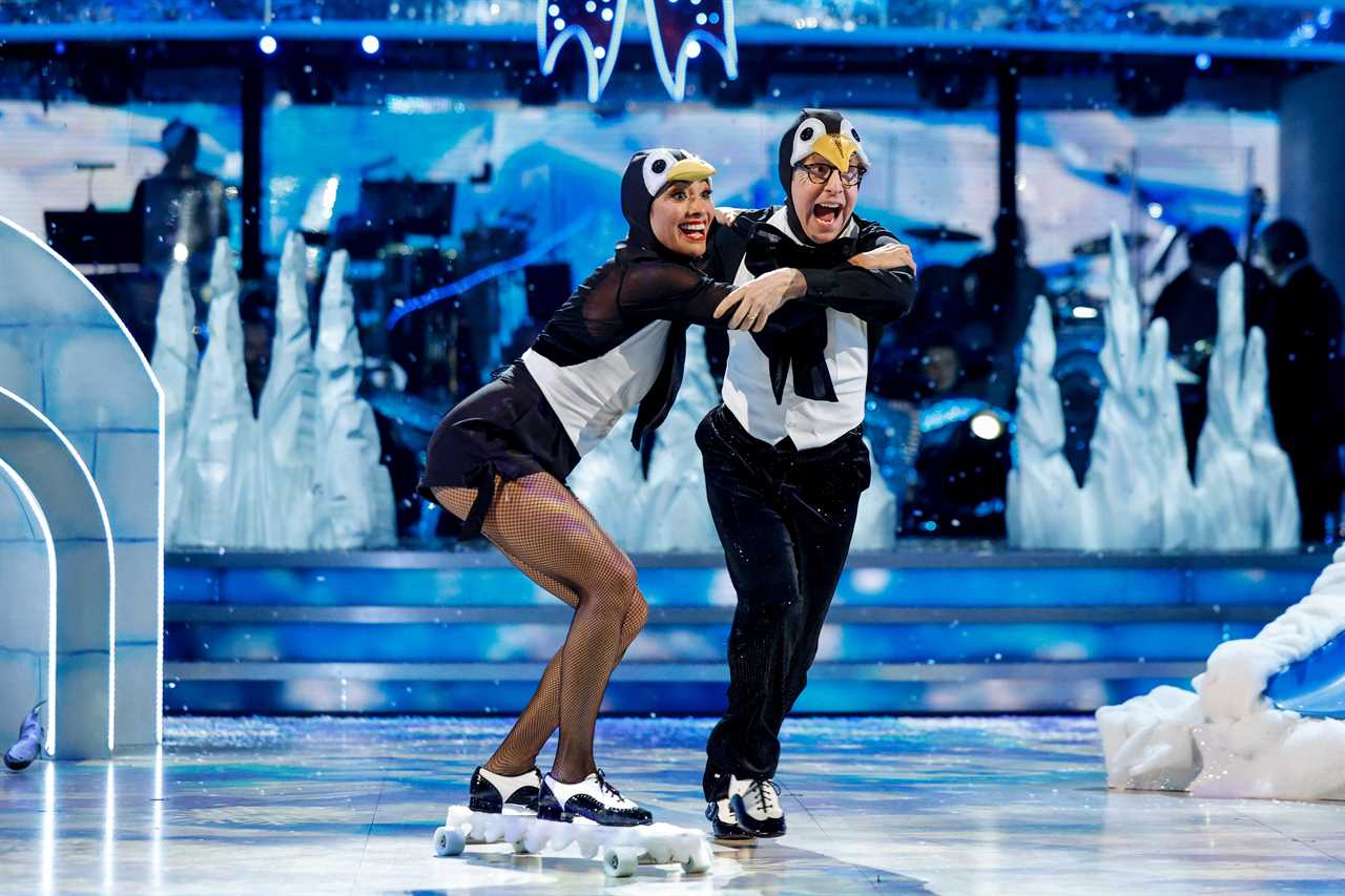 Josh Widdicombe Dances as Penguin in Strictly Christmas Special