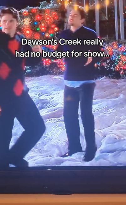 Dawson's Creek Fans Shocked by Snow Blunder in Festive Episode