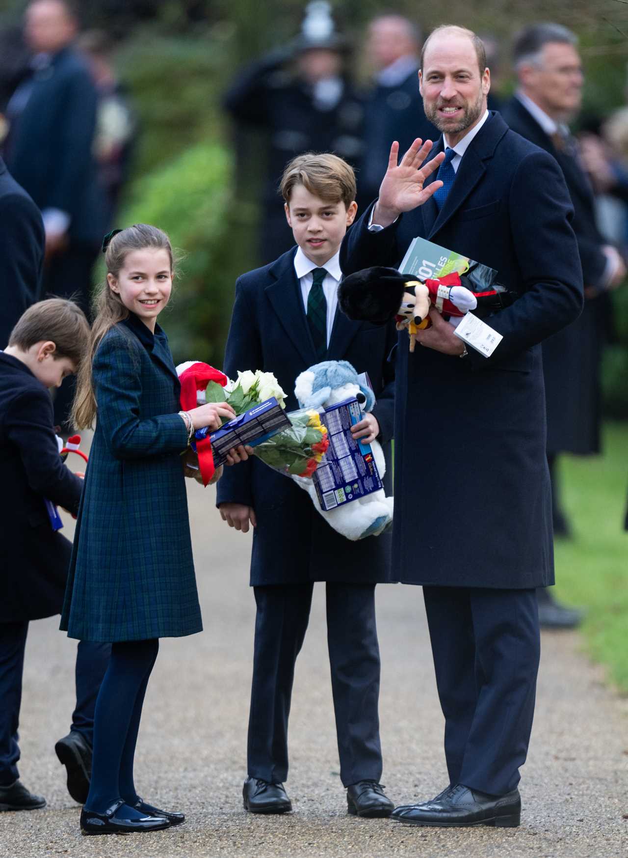 Prince George Makes Debut in Royals' Traditional Football Match Alongside Dad William