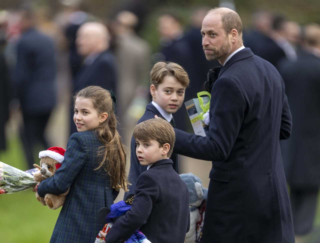 Prince Louis Sports Aston Villa Shirt During Kick-about with Mum Kate