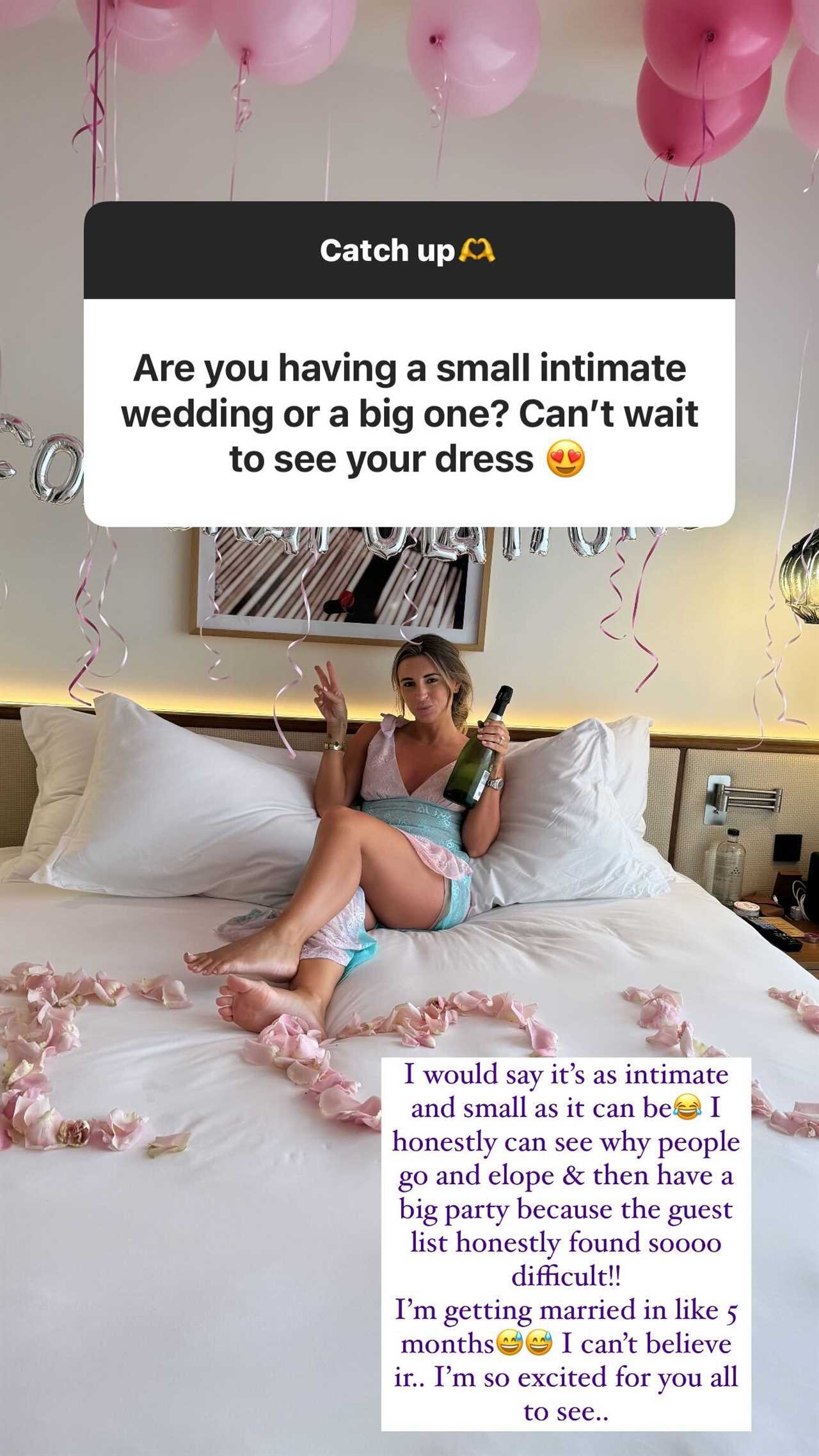 Love Island's Dani Dyer reveals wedding plans with West Ham player Jarrod Bowen