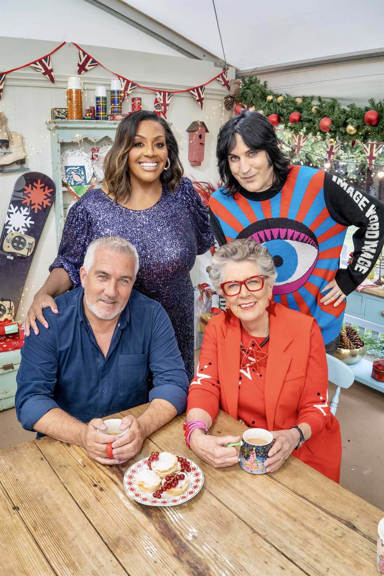 Alison Hammond Upset with Paul Hollywood's Outfit for GBBO New Year Special