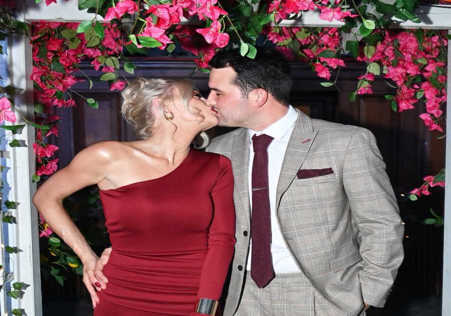 Coronation Street’s Katie McGlynn shares a kiss with Towie star boyfriend Ricky Rayment at a glamorous event in Manchester