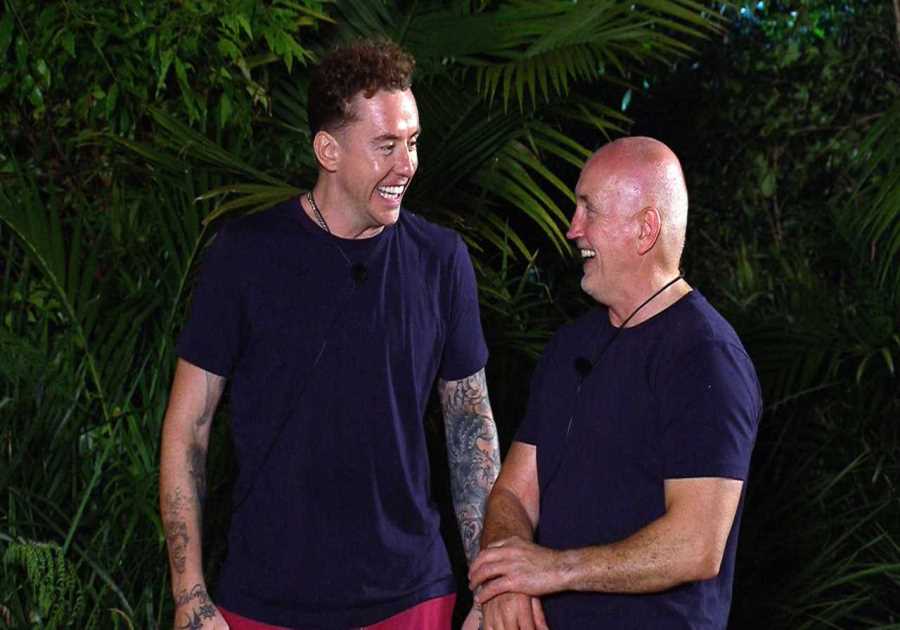 Danny Jones finds a father figure in Barry McGuigan on 'I'm A Celeb'