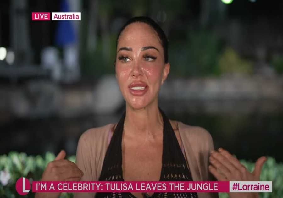 Tulisa Contostavlos Sparks Speculation Amid I'm A Celebrity Rift Rumors