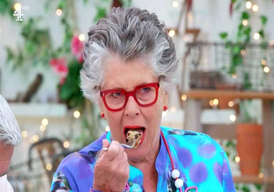 Prue Leith Critiques Celeb Bakers Ahead of Bake Off Christmas Special