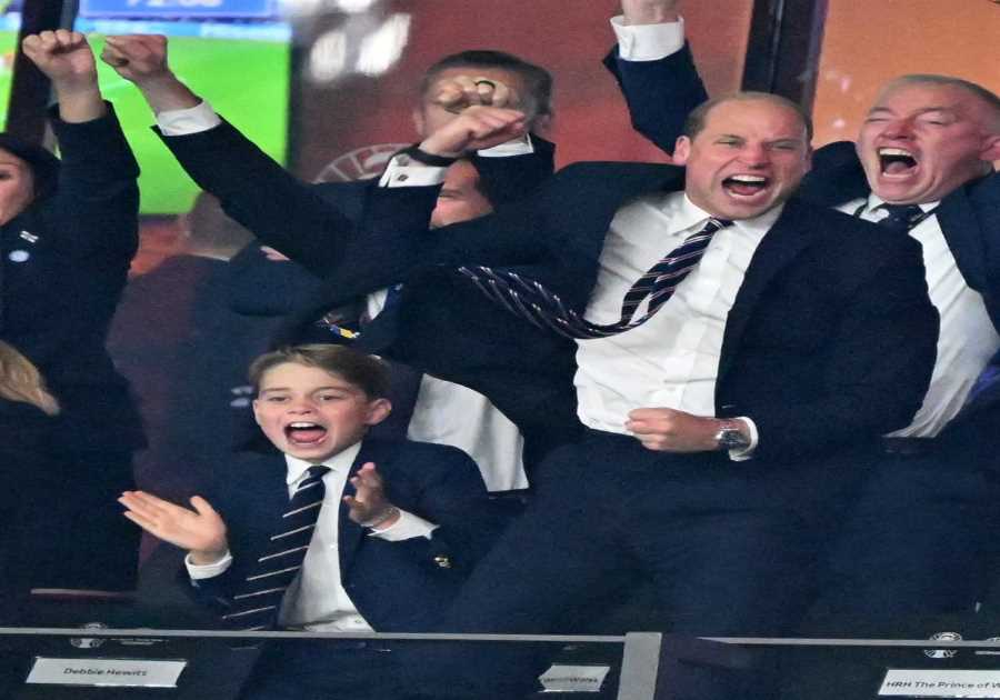 Prince George Makes Debut in Royals' Traditional Football Match Alongside Dad William