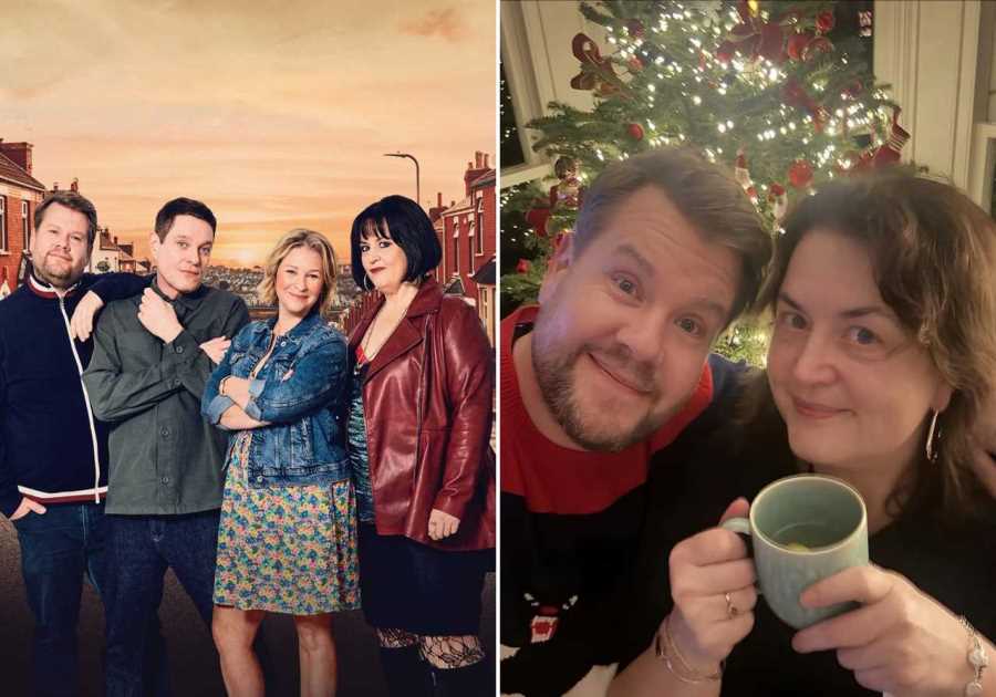 James Corden and Ruth Jones Share Heartwarming Christmas Selfie Ahead of Gavin & Stacey Finale