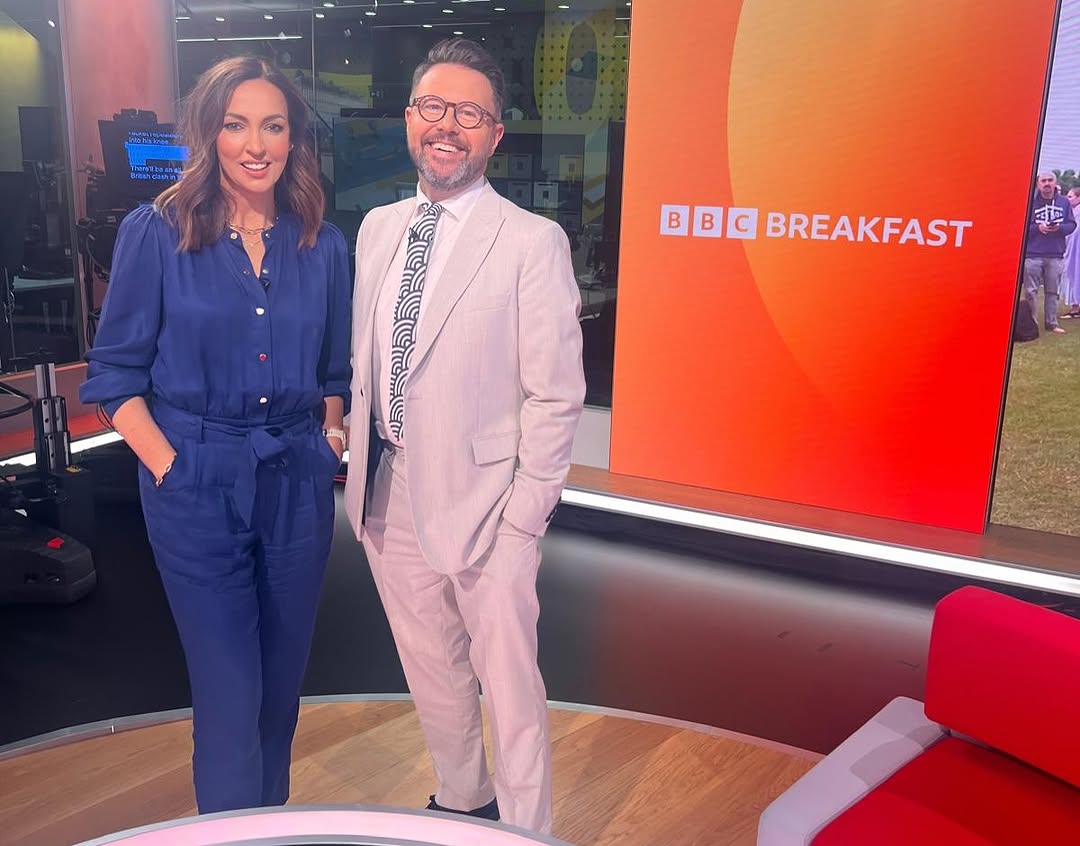 Jon Kay from BBC Breakfast Throws Shade at TV Competitors in New Year Instagram Post