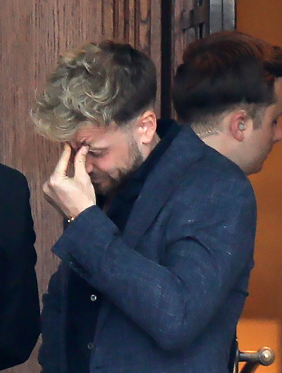 Sam Thompson pictured in tears amid ‘crisis talks’ with Zara