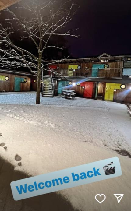 Hollyoaks filming disrupted by adverse weather conditions