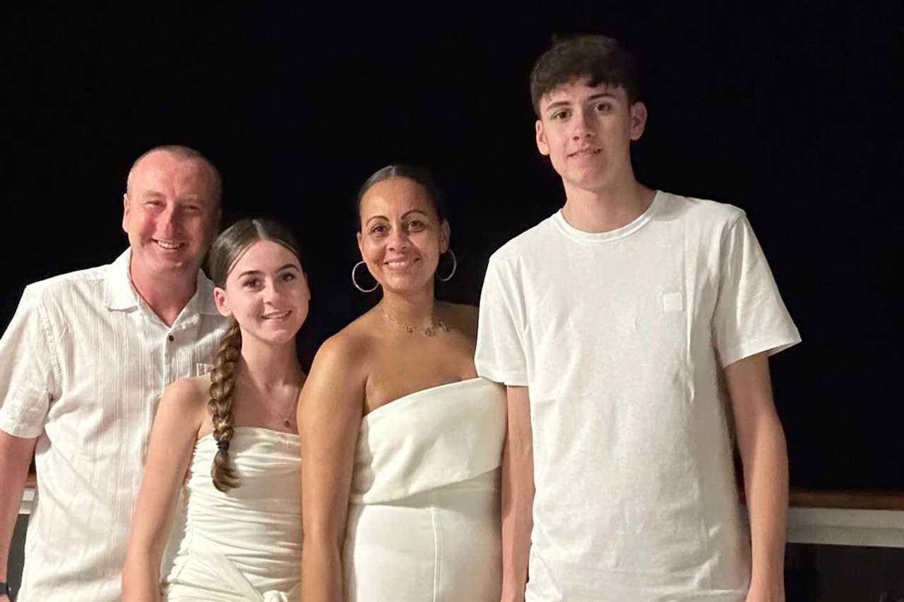 Coronation Street's Andy Whyment's Teenage Son Towers Over Him on Holiday