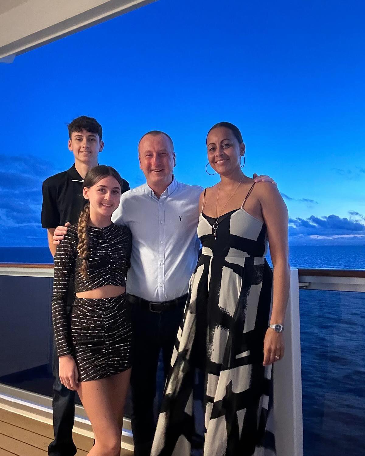 Coronation Street's Andy Whyment's Teenage Son Towers Over Him on Holiday