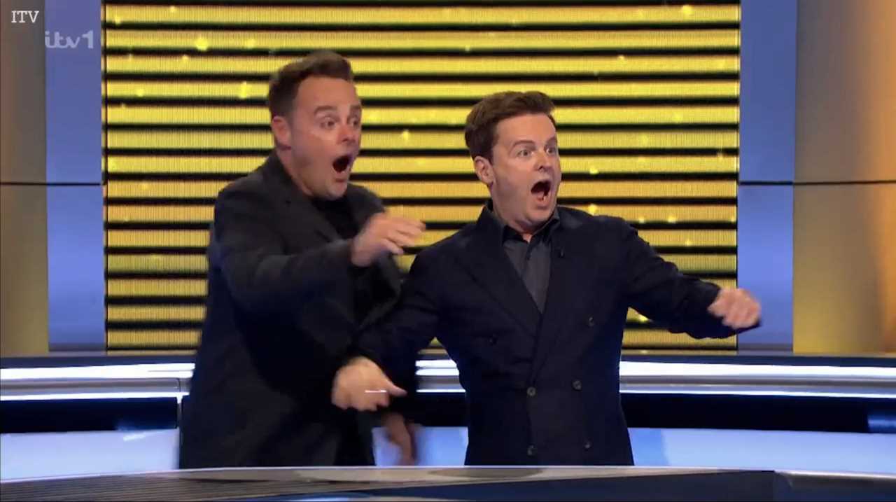 Ant and Dec left stunned as Bristol couple win £250,000 on Limitless Win