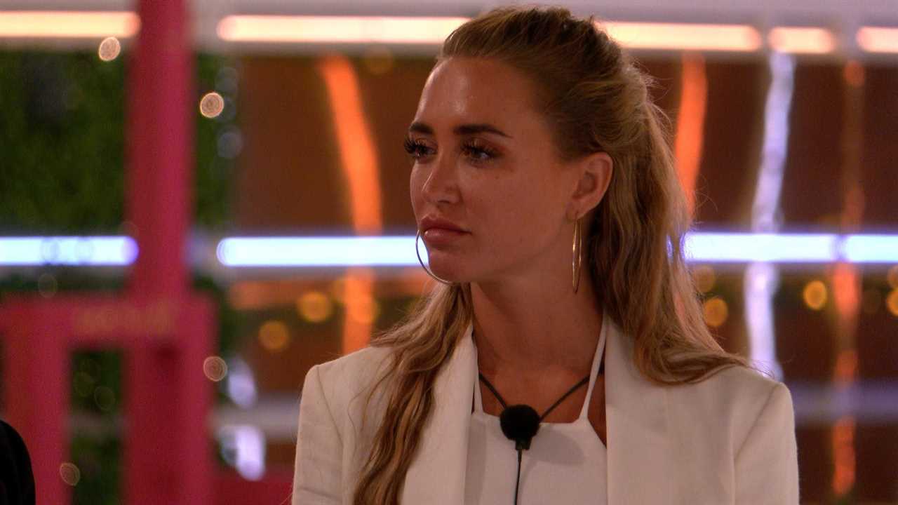 Love Island: Georgia Harrison takes swipe at Casey O’Gorman as he makes villa return