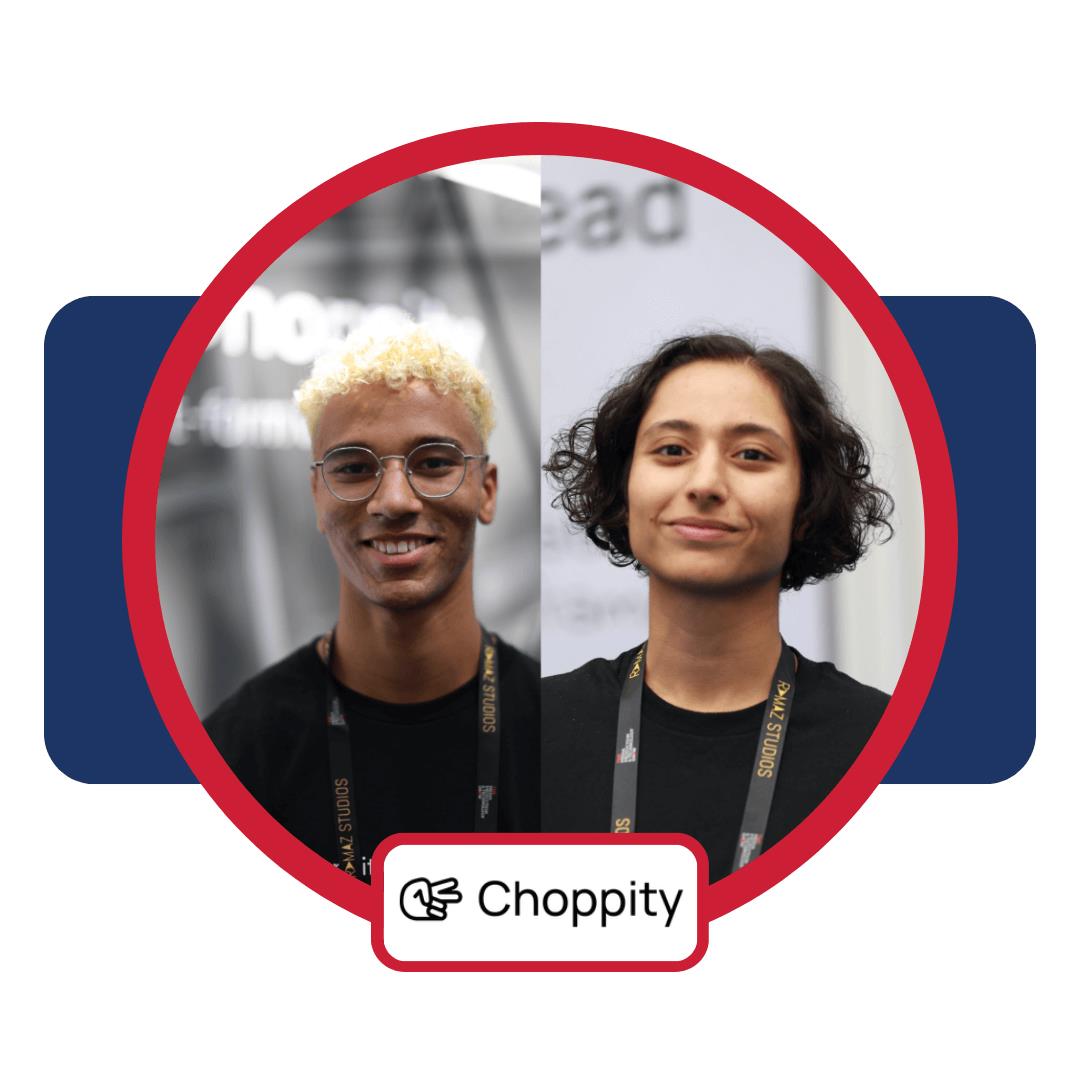 Meet Zara Paul and Aaron Morris, the brains behind Choppity from Dragon’s Den