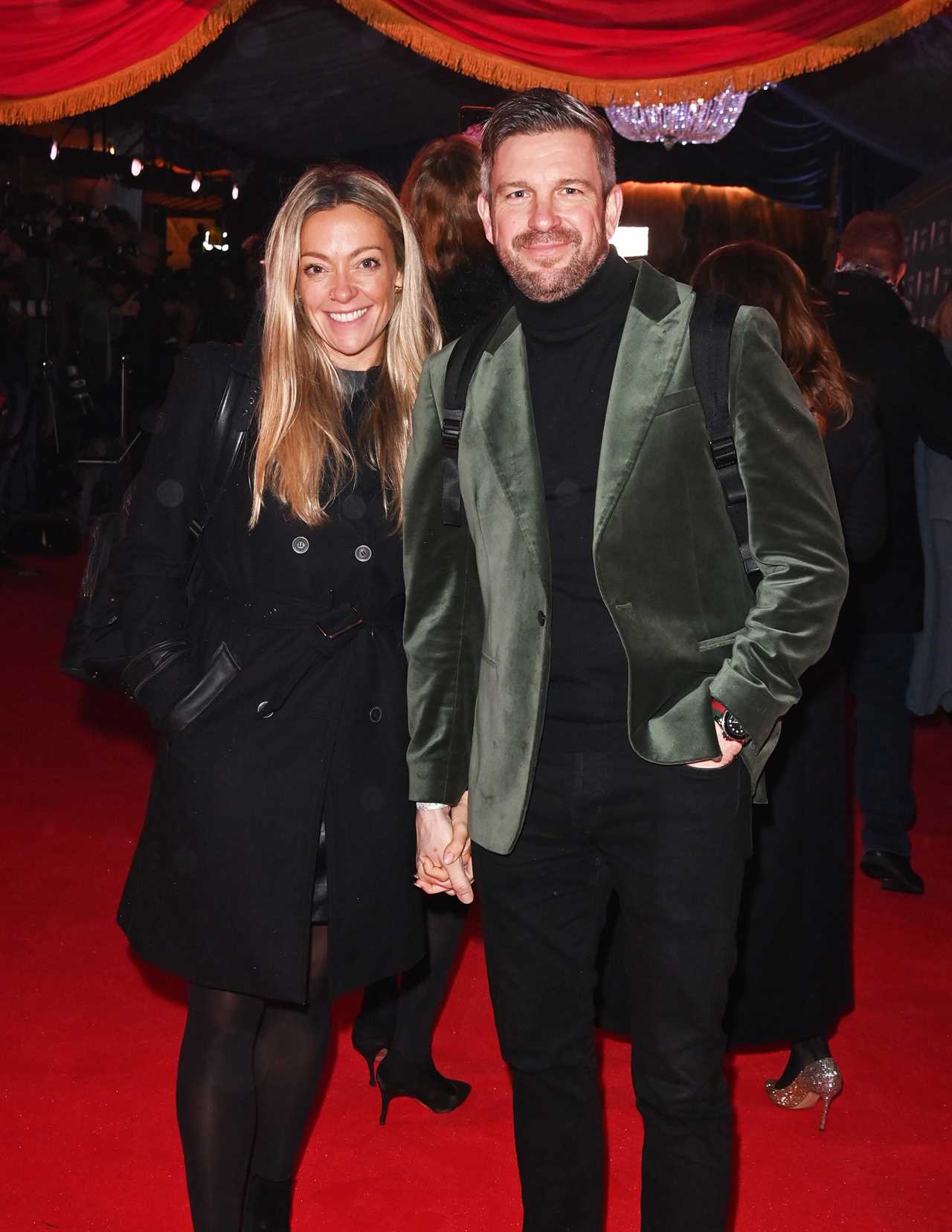 Cherry Healey makes red carpet debut with boyfriend after Paddy McGuinness denies dating rumors