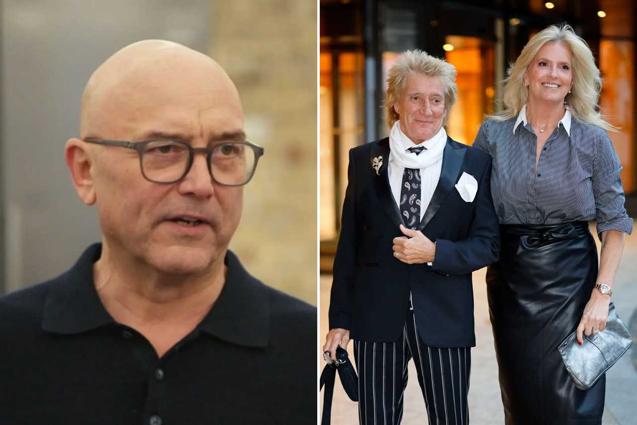 Penny Lancaster calls out Gregg Wallace after Rod Stewart's criticism