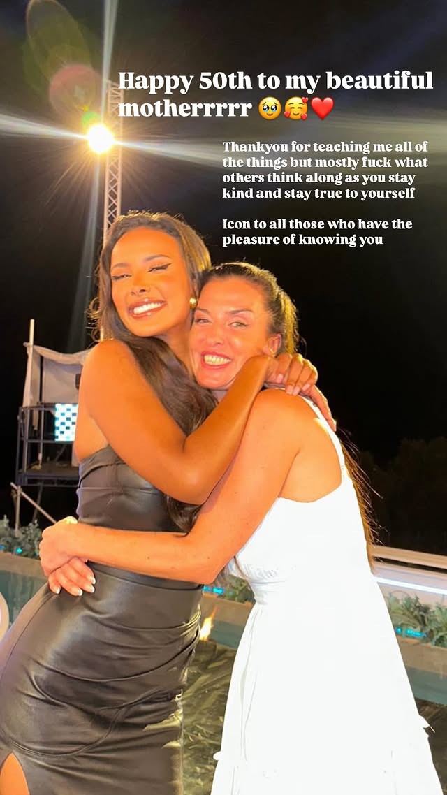 Maya Jama's 'Fit' Mum Celebrates 50th Birthday - Could Pass for Her Sister