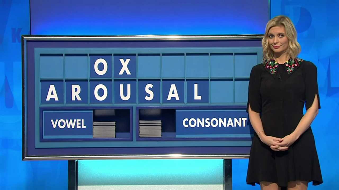 Countdown Blunder: Rachel Riley left blushing after spelling out a rude word on the show