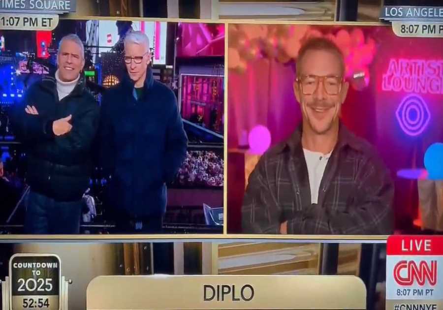 DIPLO admits to being high on LSD during CNN's New Year's Eve special