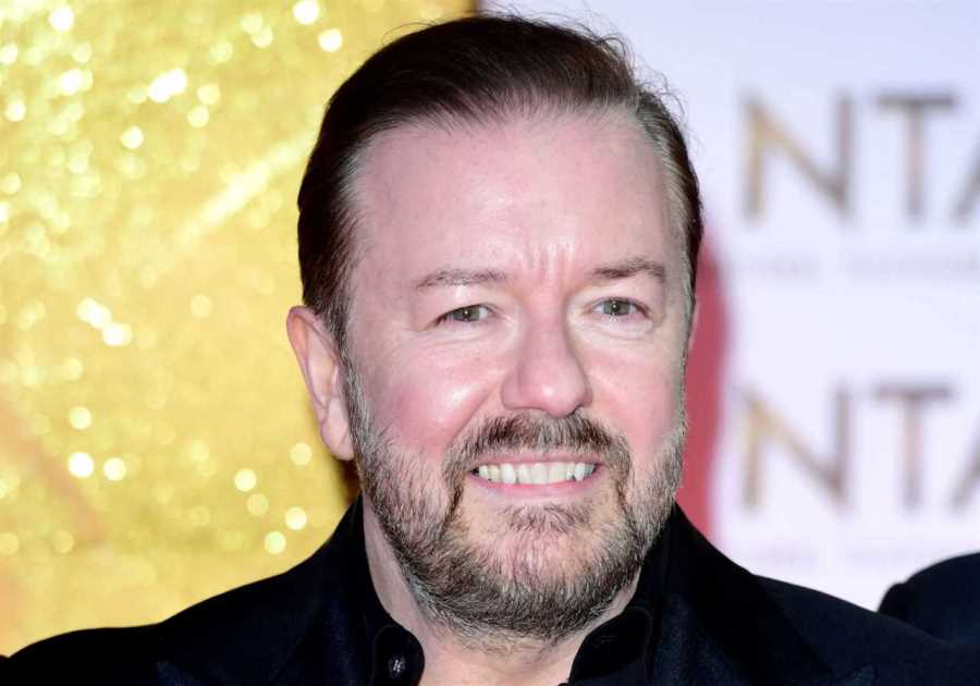 Ricky Gervais earns £125,000 a week in 2023