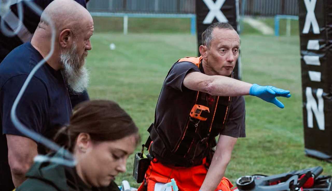 Heart-stopping moment: Emergency services fight to save rugby player's life on the pitch