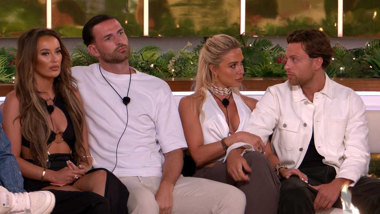 Love Island fans speculate why stars continued awkward Spin The Bottle game despite drama