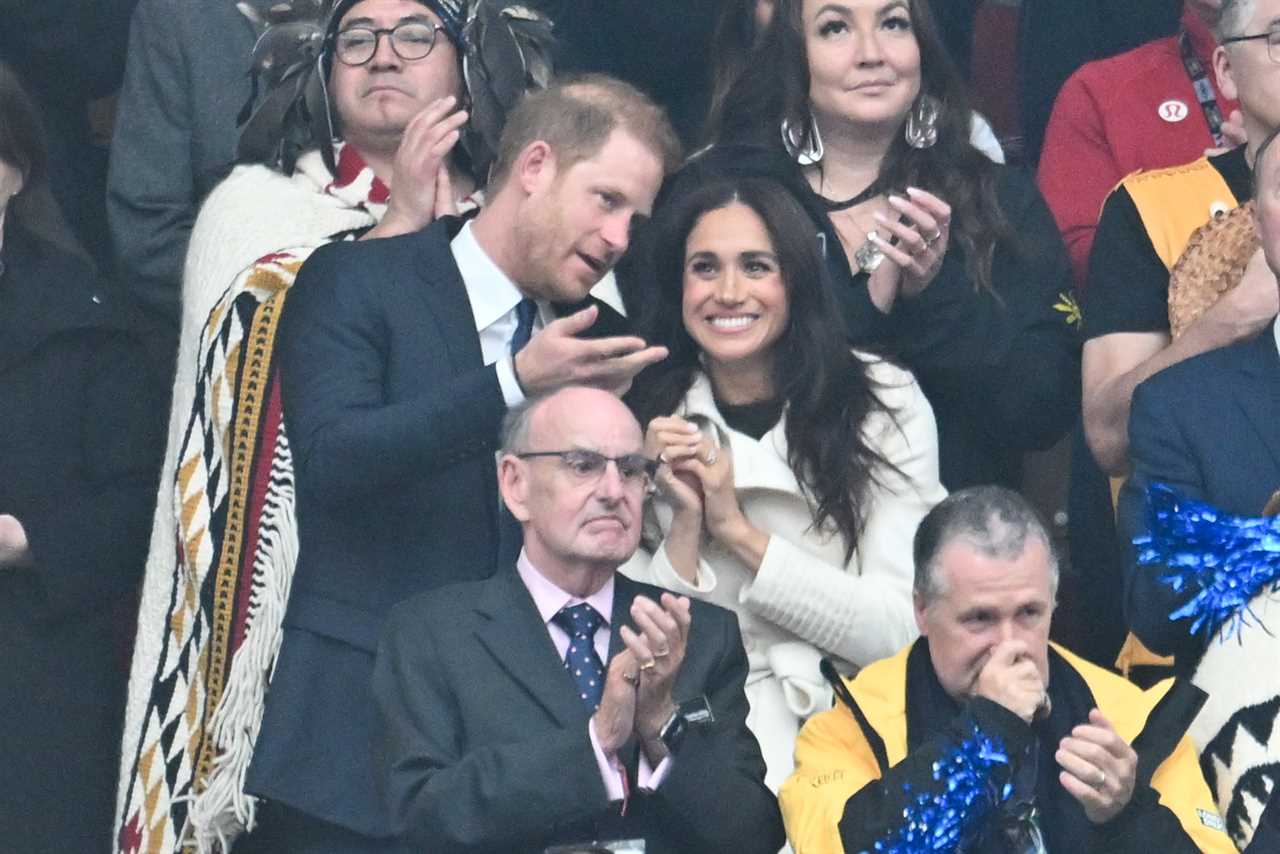 Prince Harry gives cheeky instruction to Meghan Markle at Invictus Games