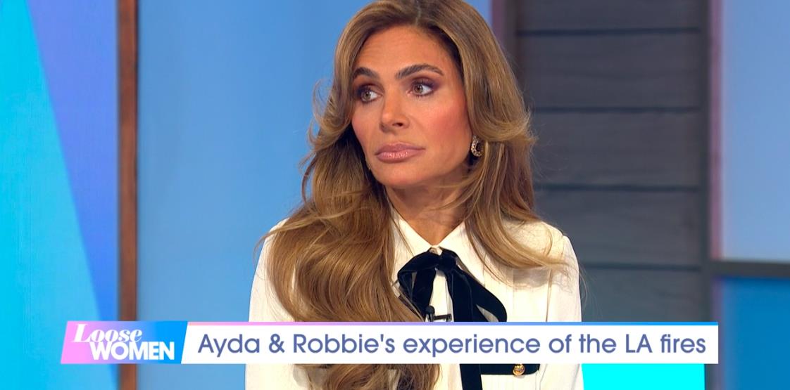 Robbie Williams’ wife Ayda reveals terrifying evacuation from LA wildfires