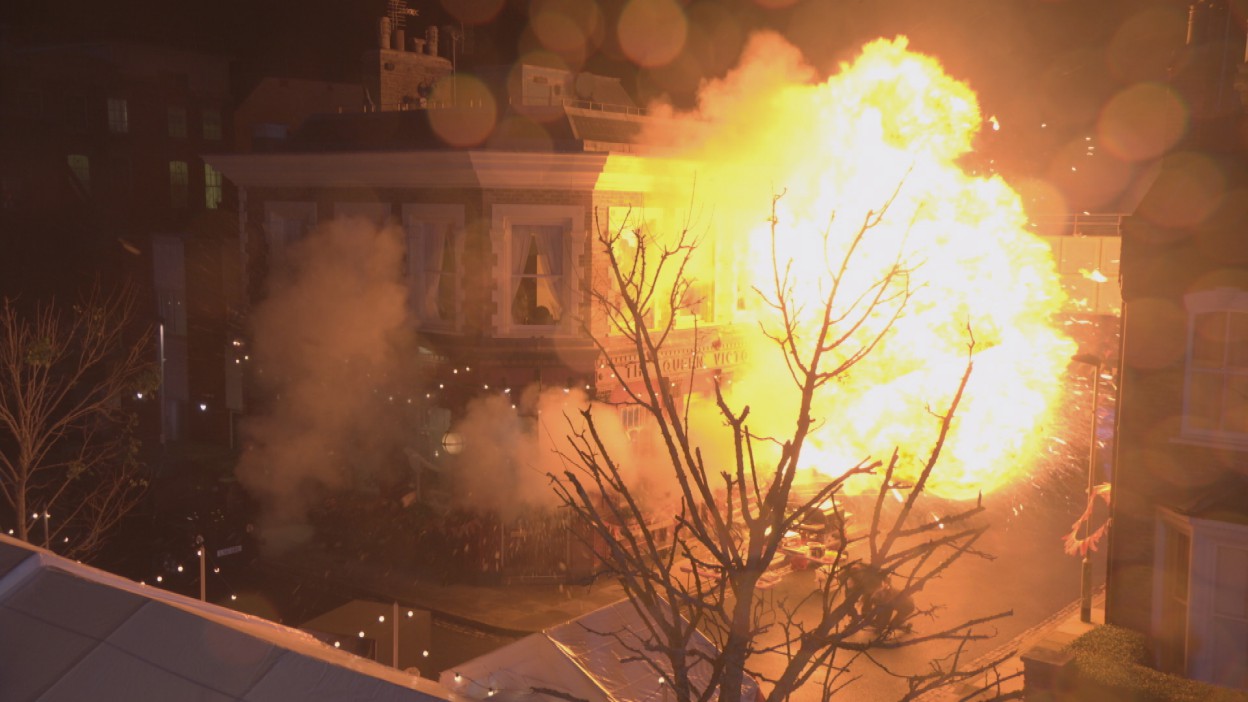 EastEnders' Queen Vic set to go up in flames in shocking fire storyline