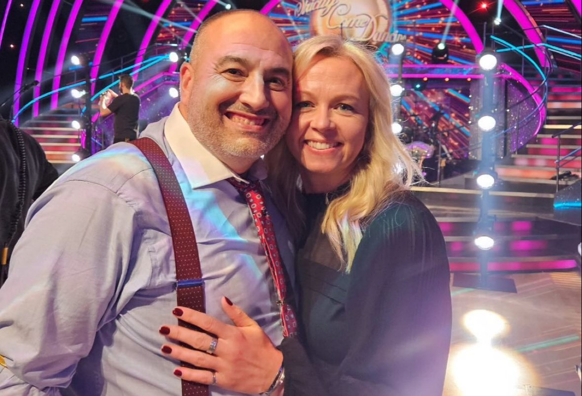 Opera singer Wynne Evans reconciles with girlfriend Liz Brookes after Strictly sacking