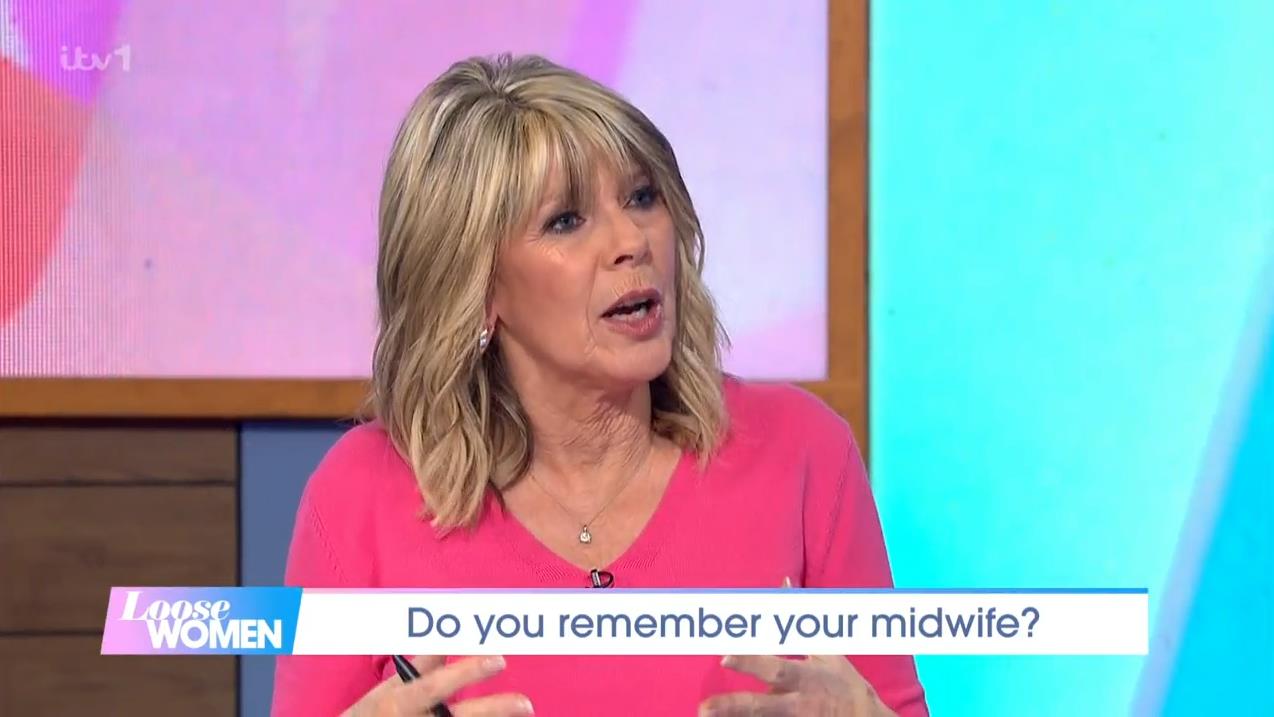 Ruth Langsford takes a swipe at Eamonn Holmes on Loose Women