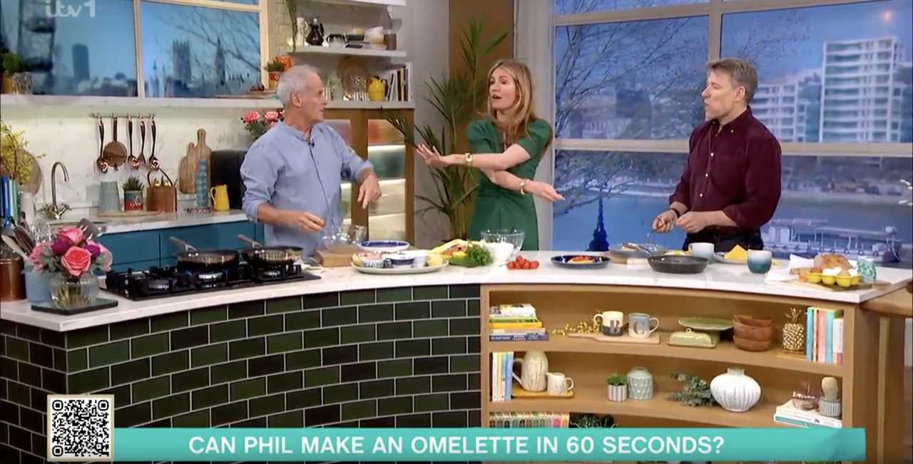 Ben Shephard apologizes as Phil Vickery swears live on This Morning