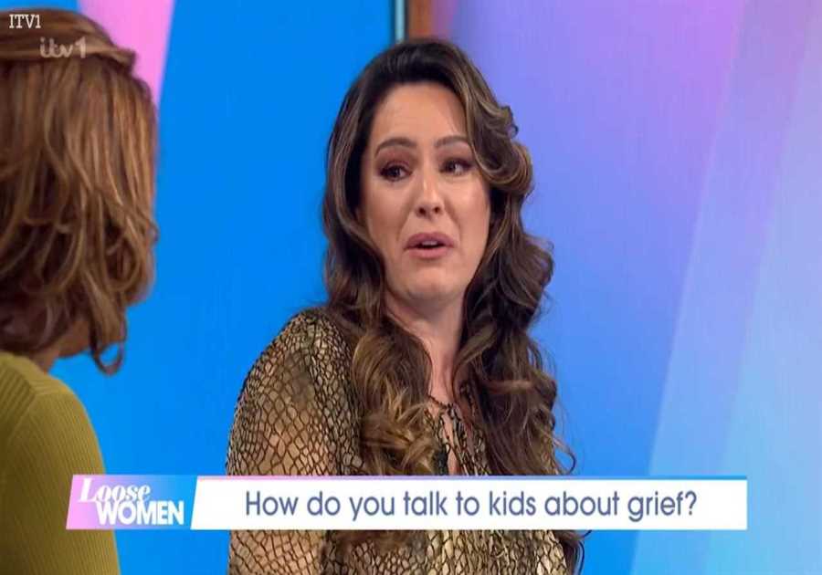 Loose Women panel emotional as Charlene White reveals heartbreak