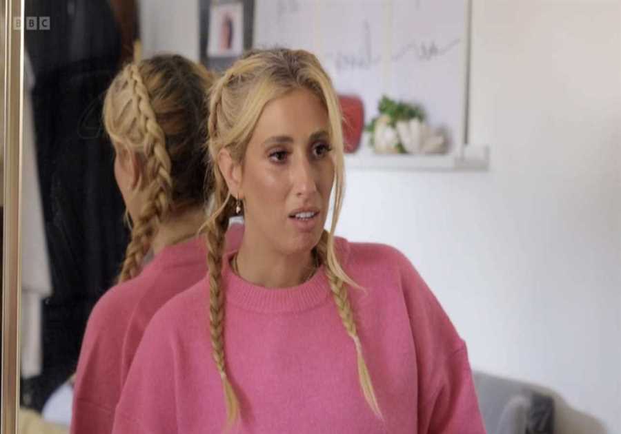 Stacey Solomon's Emotional Moment on Sort Your Life Out