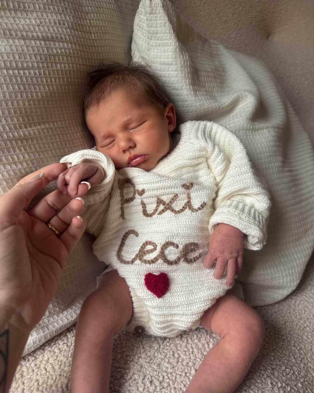 Charlotte Crosby opens up about adjusting to life with newborn daughter Pixi Cecilia