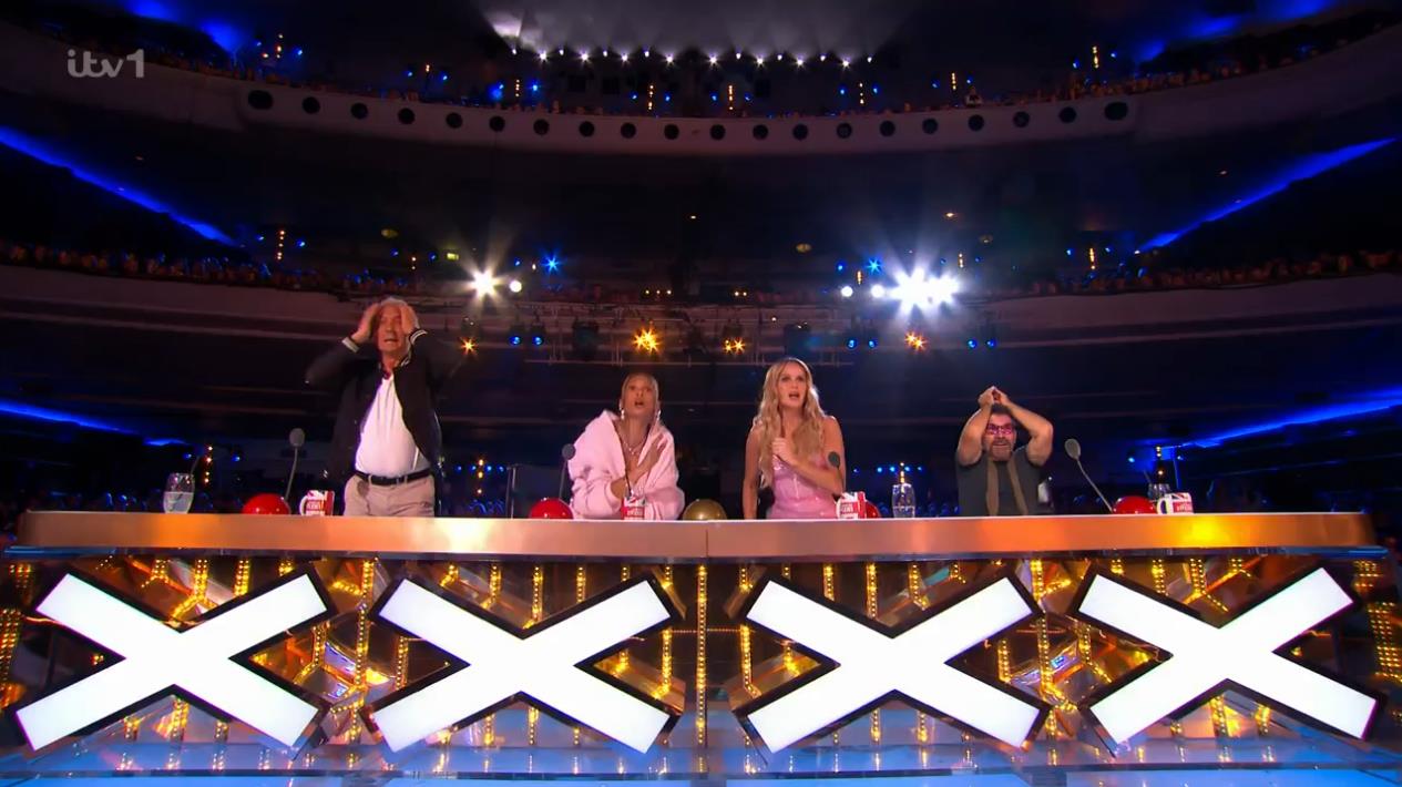 Controversial stunt act on Britain's Got Talent leaves viewers horrified