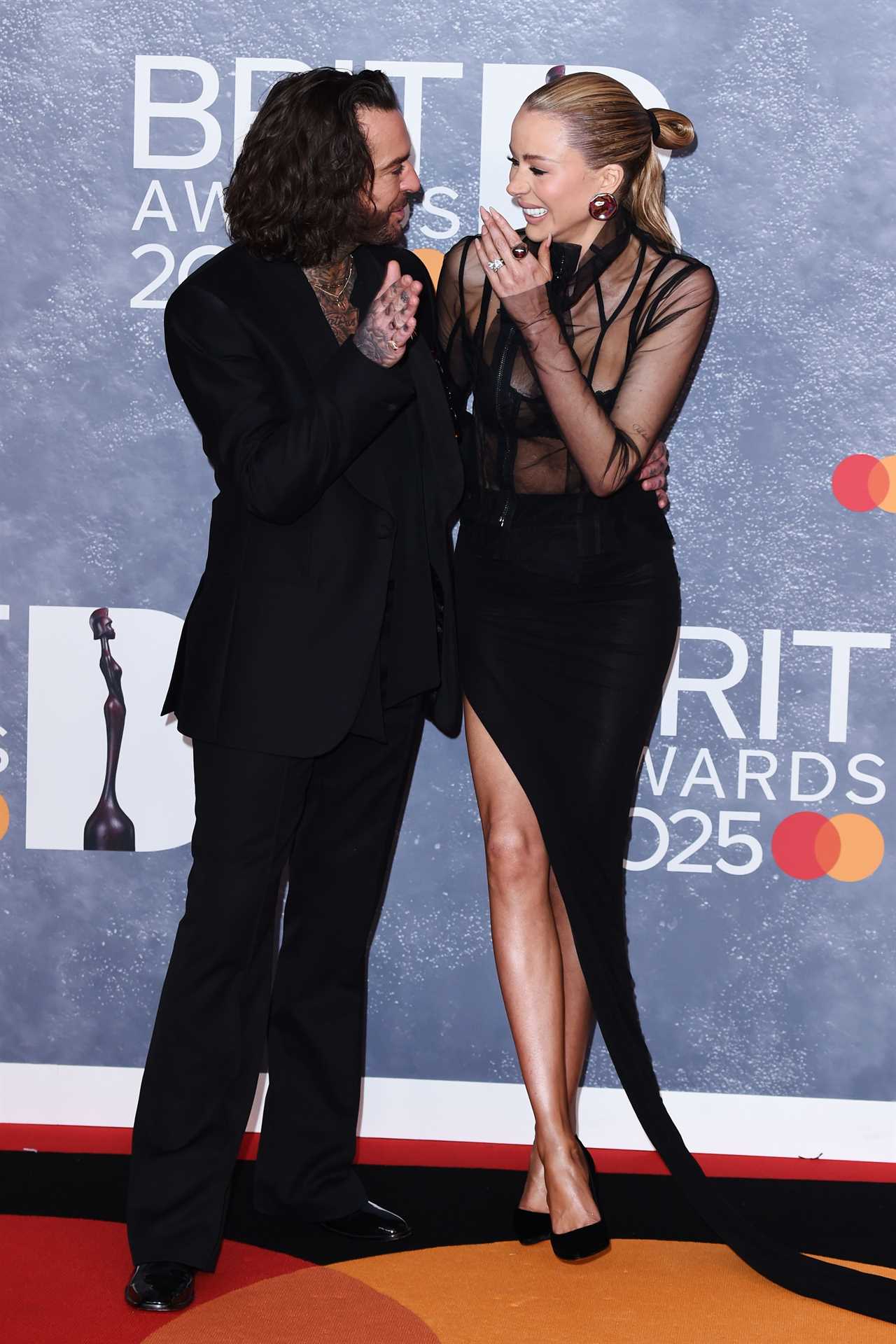 Maura Higgins left reeling as ex Pete Wicks shows up with 'work wife' Olivia Attwood at BRITs