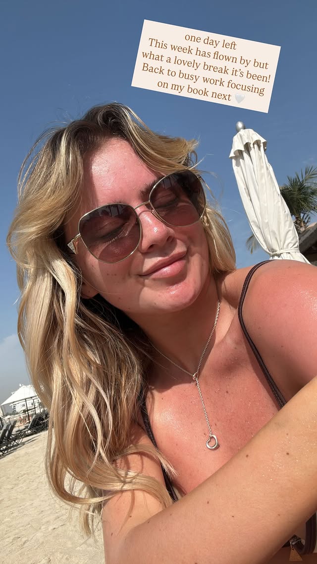 Newly Single Tasha Ghouri Enjoys Dubai Sun as Ex Andrew Holidays in Mexico