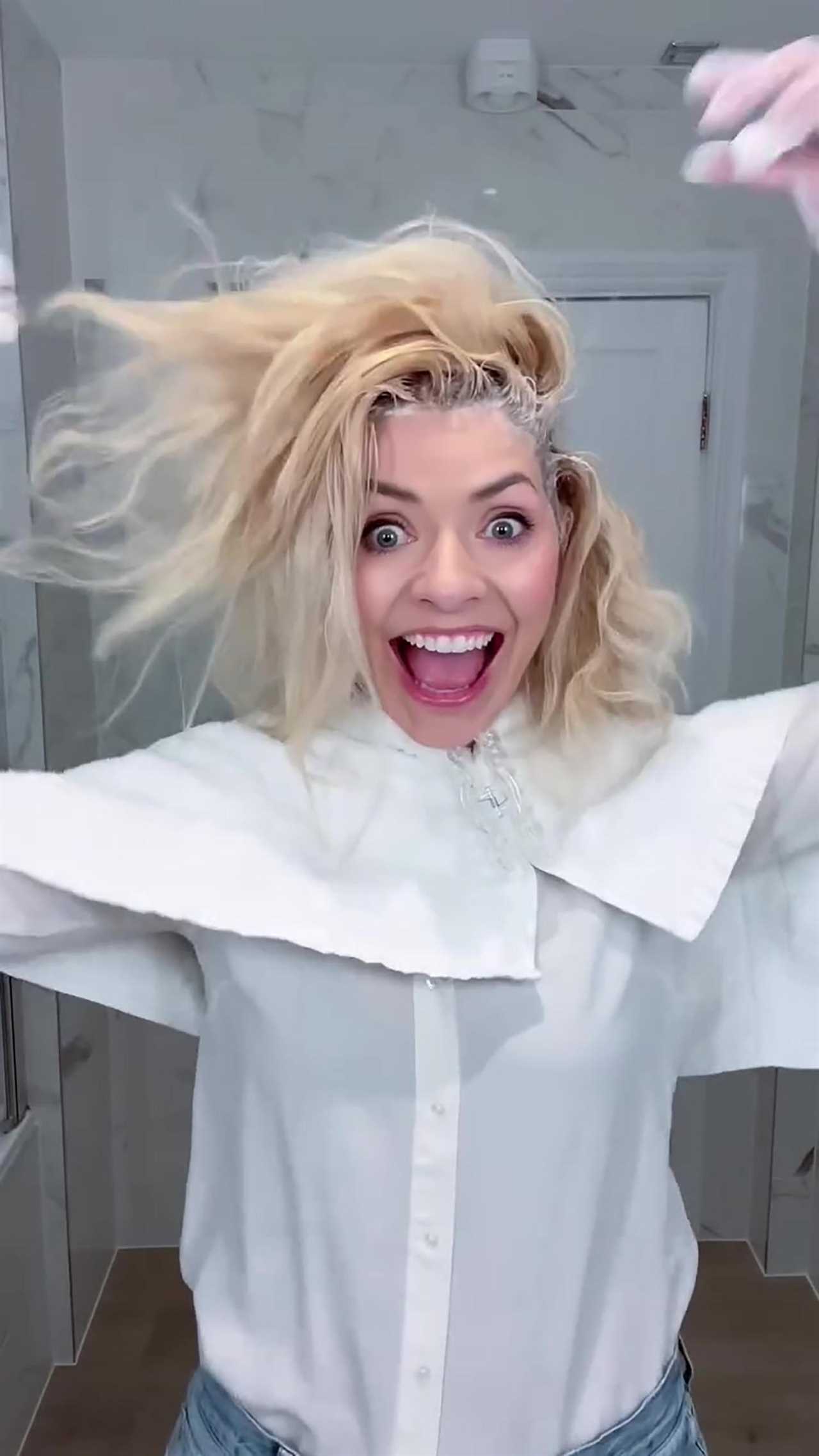 Holly Willoughby's Hair Dye Secrets Revealed!