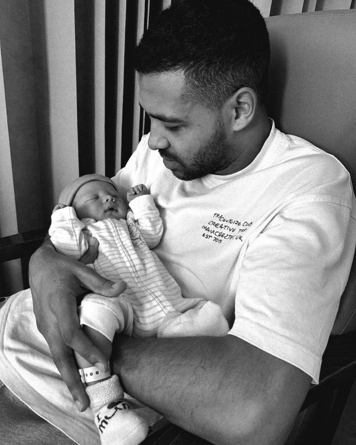 Sacked Emmerdale star shares first photo of newborn and reveals baby's name