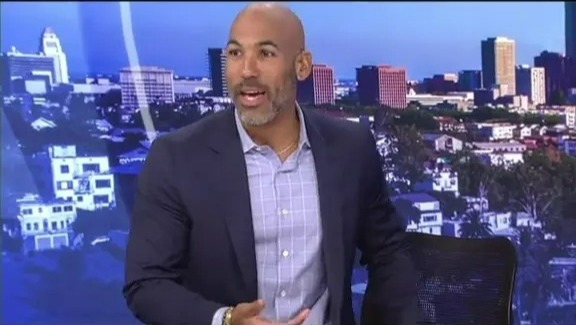TV Anchor Takes a Tumble Live on Air