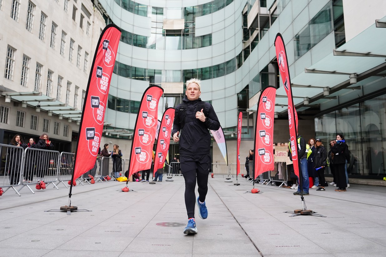 Jamie Laing's Ultra Marathon Challenge for Comic Relief