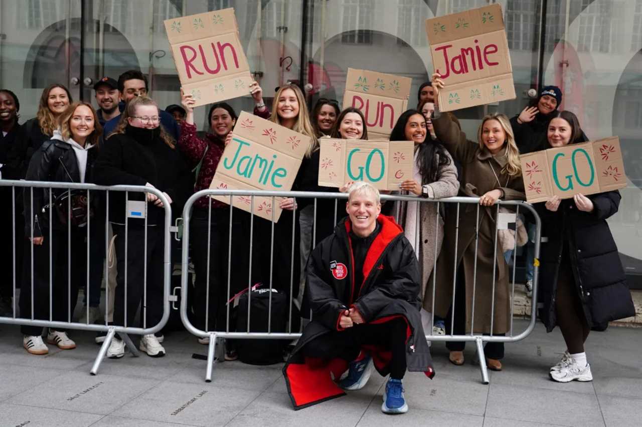 Jamie Laing's Ultra Marathon Challenge for Comic Relief