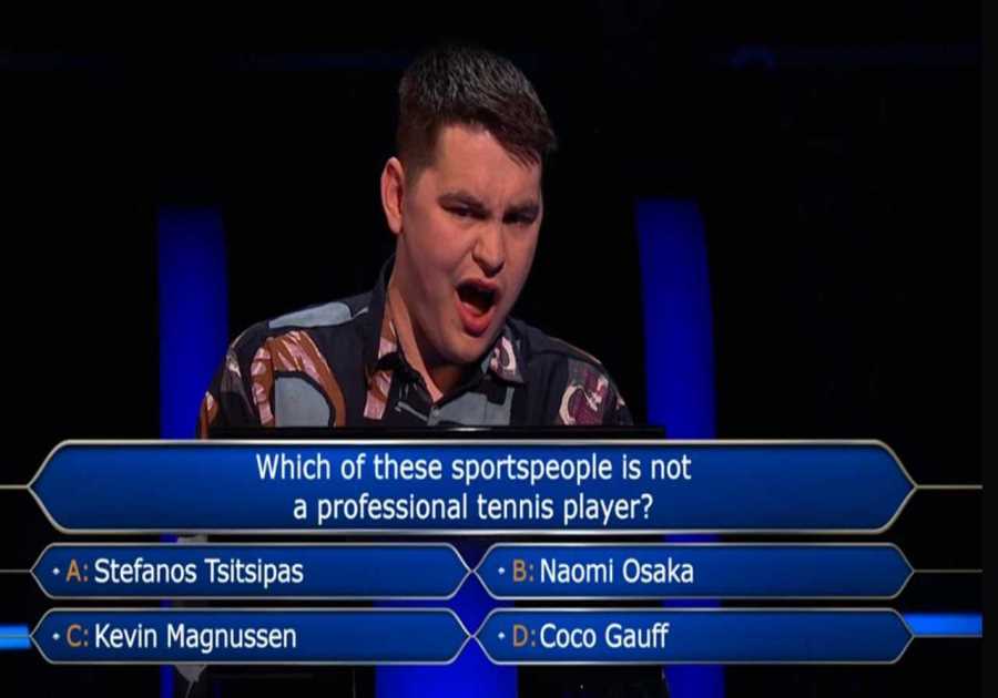 Who Wants To Be A Millionaire contestant left puzzled by sports question