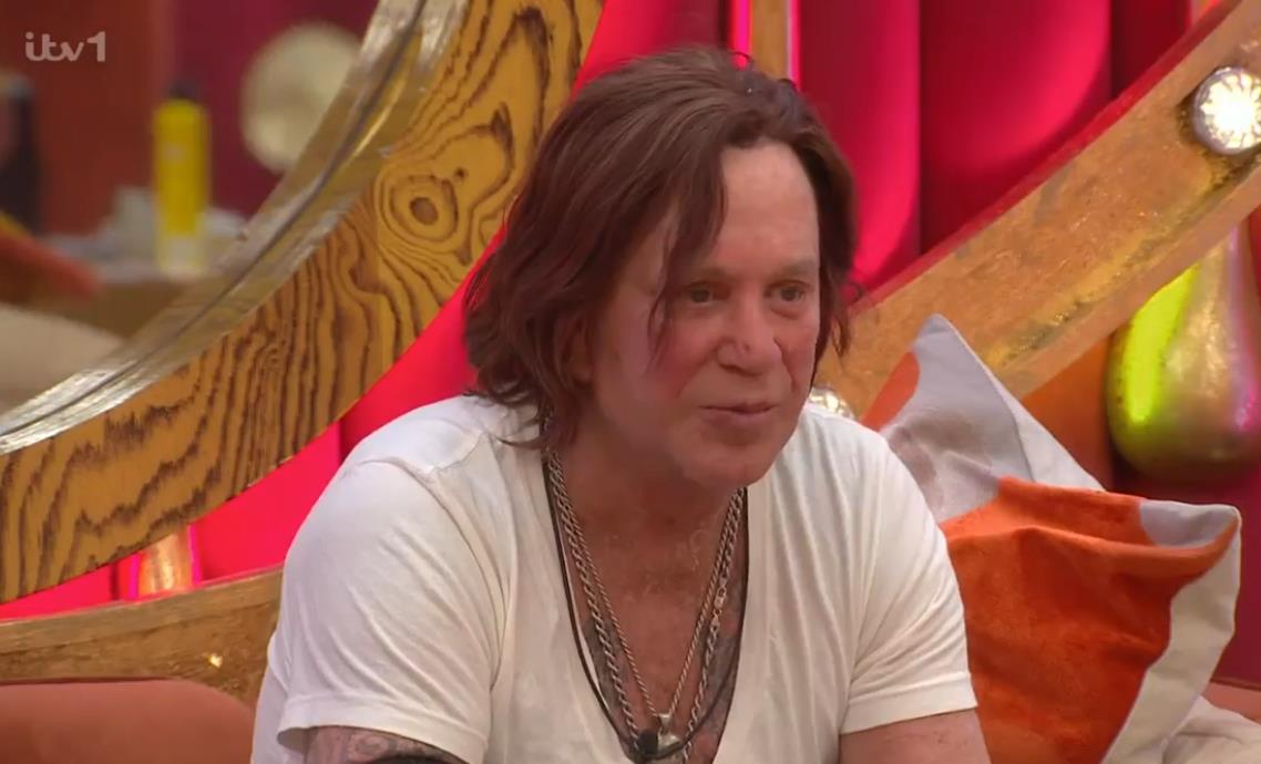 Mickey Rourke Criticized for 'Weight Shaming' Celebrity Big Brother Housemate