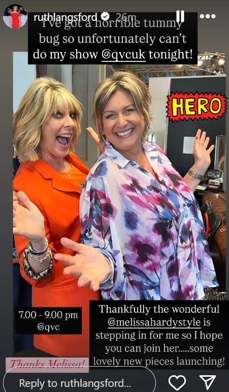 Ruth Langsford Withdraws from Live TV Show Due to Illness: A Closer Look at the Presenter's Personal Challenges