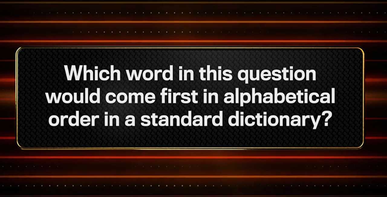 The 1% Club's Mind-Bending Questions Challenge Contestants: An Analysis