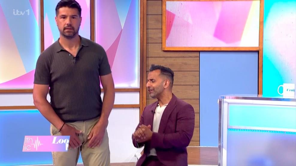 Challenging Masculinity Norms: Dr. Amir Khan's Testicular Cancer Check on Live TV